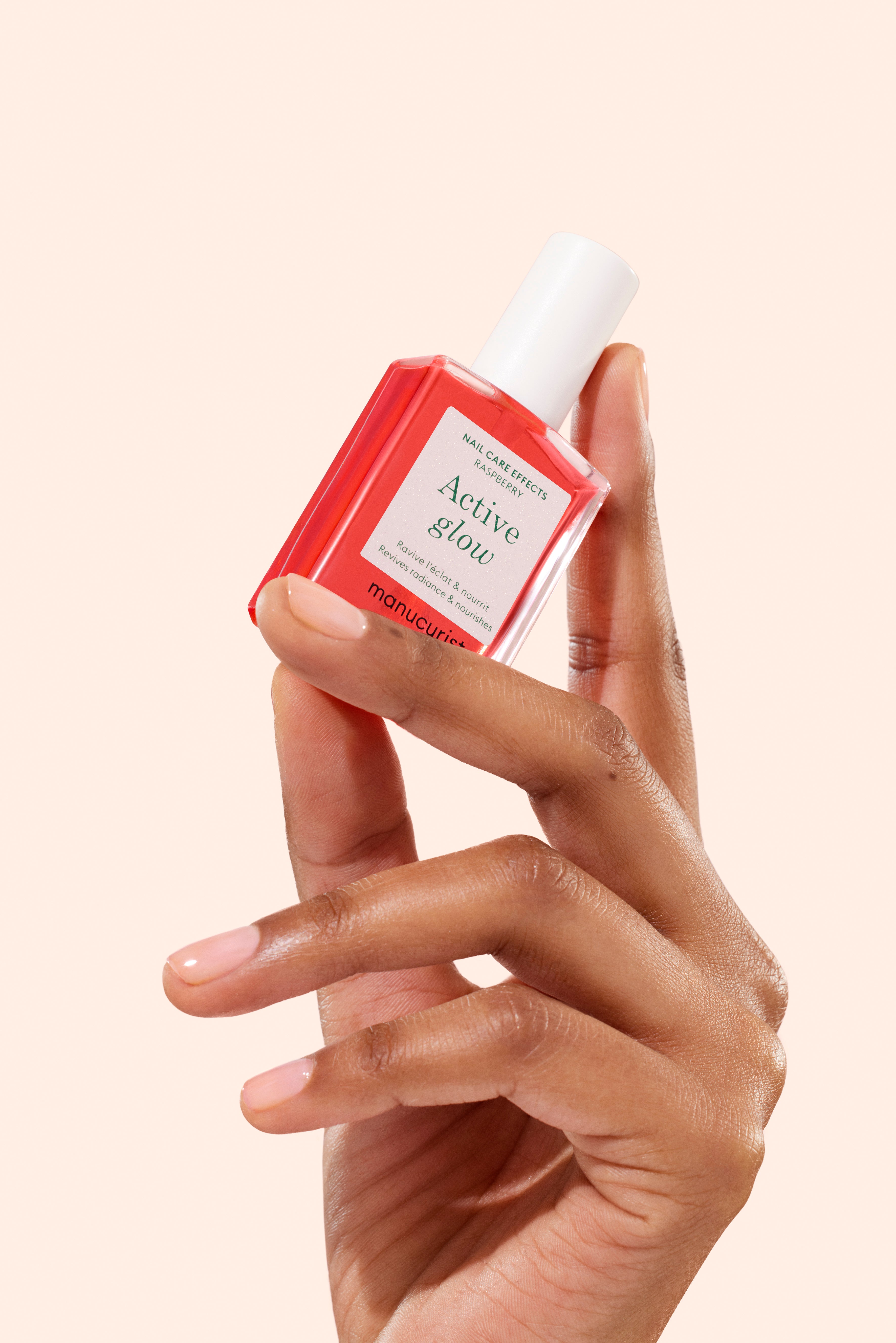 Active Glow neglelak - Rasberry